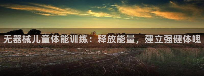 尊龙d88官网QU来就送38：无器械儿童体能训练：释