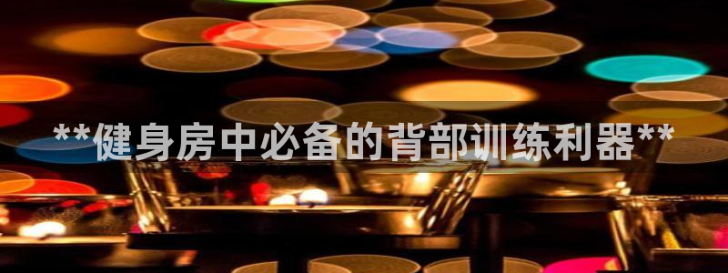 凯时app官网首页：**健身房中必备的背部训练利器*