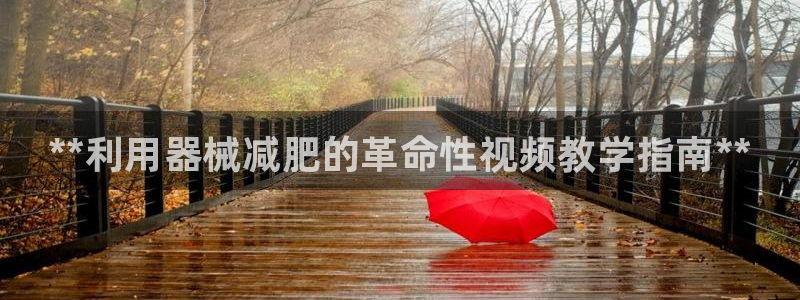 尊龙人生就是博ag：**利用器械减肥的革命性视频教学